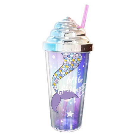Vaso Sirena Rosa