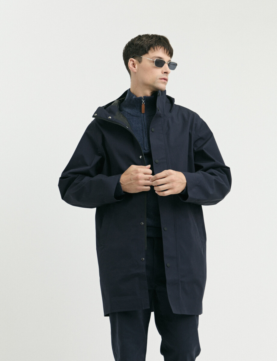 300121 GABARDINA HARRY Azul Oscuro