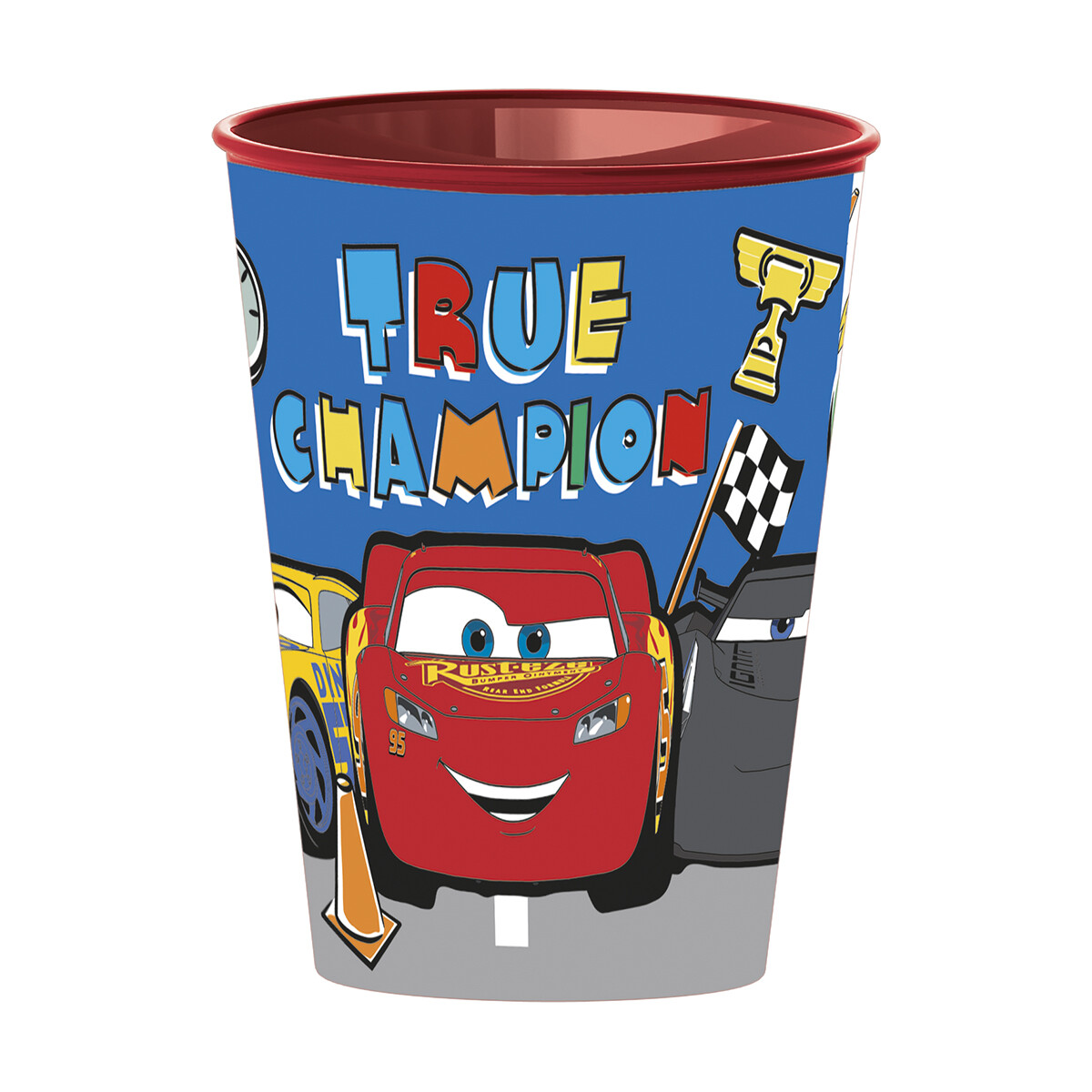 Vaso Plástico Cars 260 ml 