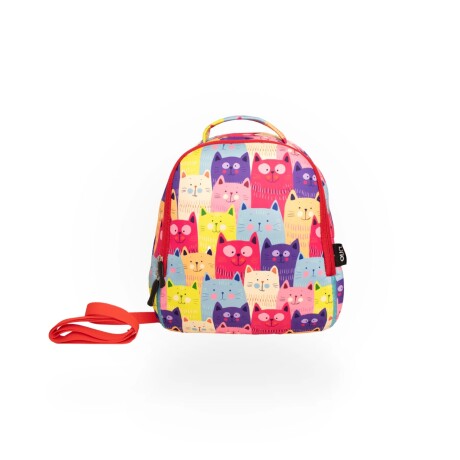 Mochila Infantil Neopreno Brio TCDRE05 28X23CM GATOS