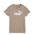 Remera de Mujer Puma Ess N°1 Logo Tee Beige