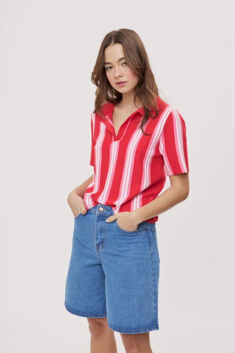 REMERA FEVORA Rojo