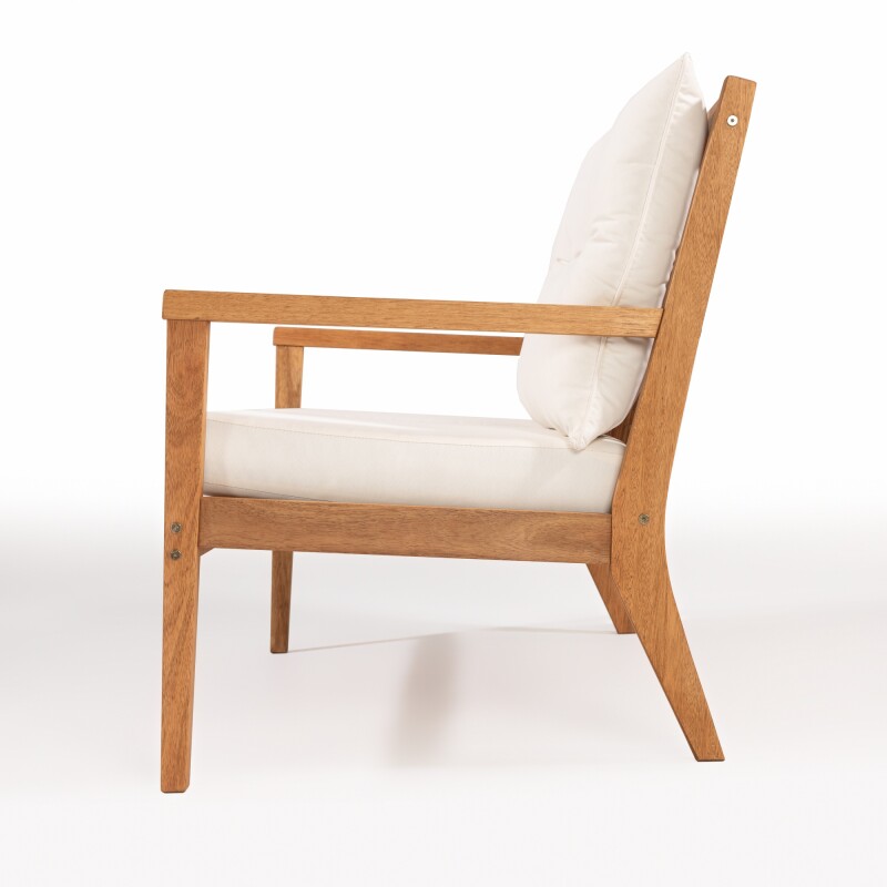 RIADE SOFA SOFA RIADE 2 LUGARES ACQUABLOCK CRUDO 117x75x81CM JATOBA