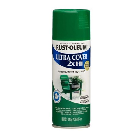 AEROSOL RUST OLEUM ULTRA COVER 2X 340gr. - VERDE CLARO AEROSOL RUST OLEUM ULTRA COVER 2X 340gr. - VERDE CLARO