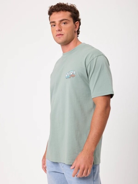 T-SHIRT RUSTY TAURUS VERDE