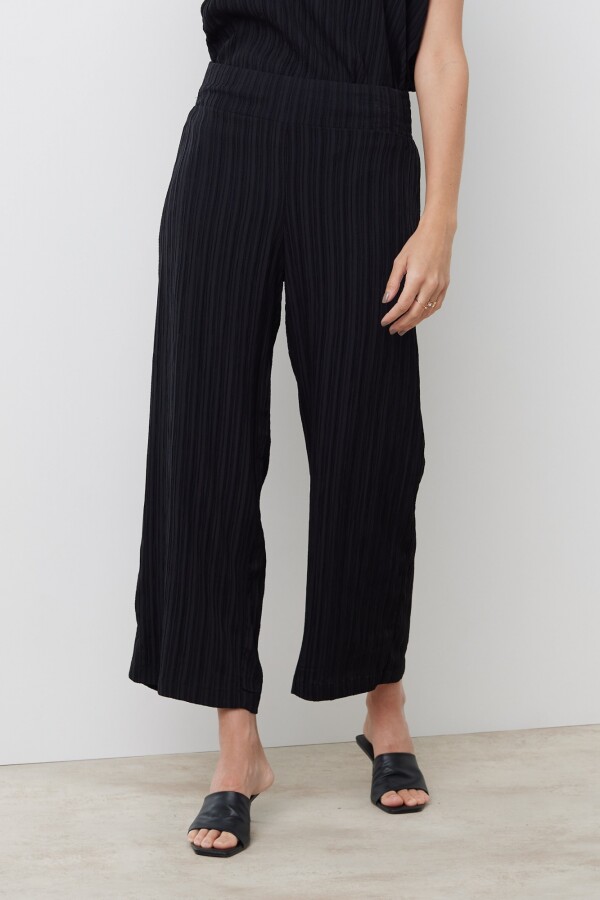 Pantalon Texturado NEGRO