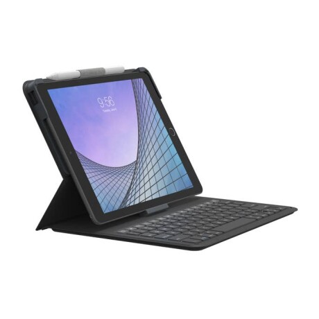 Estuche Negro con Teclado – iPad Pro 2020 12.9″ – iCase Uruguay