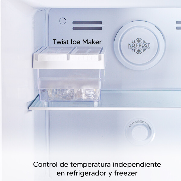 Heladera Con Freezer Smartlife Sl-rnf370sdinv HELADERA SMARTLIFE SL-RNF370SDINV INOX