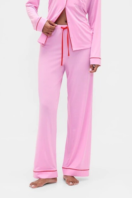 Pijama Pantalón De Modal Mujer Sugar Pink