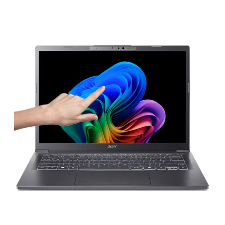 Notebook Acer A14-52MT. NPU Core Ultra 9 288V. RAM 32GB. Disco Sólido 1TB. Pantalla TÁCTIL 14" WUXGA. Win11 Notebook Acer A14-52MT. NPU Core Ultra 9 288V. RAM 32GB. Disco Sólido 1TB. Pantalla TÁCTIL 14" WUXGA. Win11
