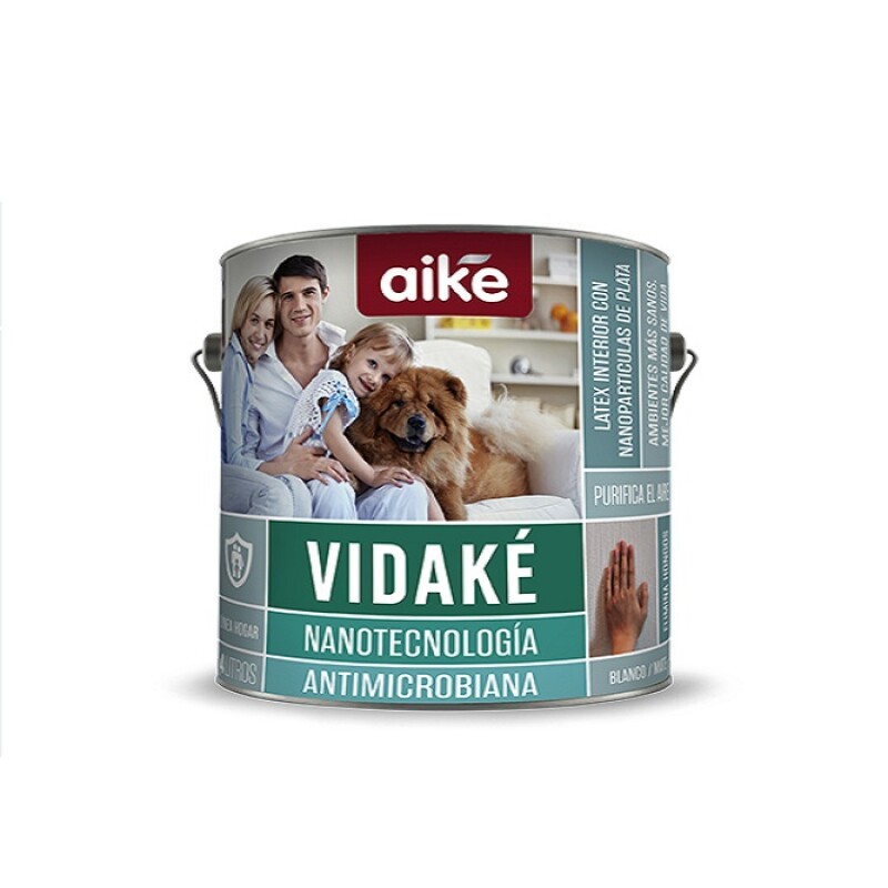 LATEX INT MATE BCO VIDAKE ANTIMICROBIANA 4 LTS LATEX INT MATE BCO VIDAKE ANTIMICROBIANA 4 LTS