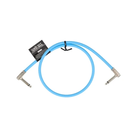 Cable Pedal Ernie Ball Flex Patch Cable 24" Blue Cable Pedal Ernie Ball Flex Patch Cable 24" Blue