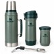 Set Stanley Completo Termo + Mate + Bombilla + Yerbera Para Mate Y Bebidas Verde