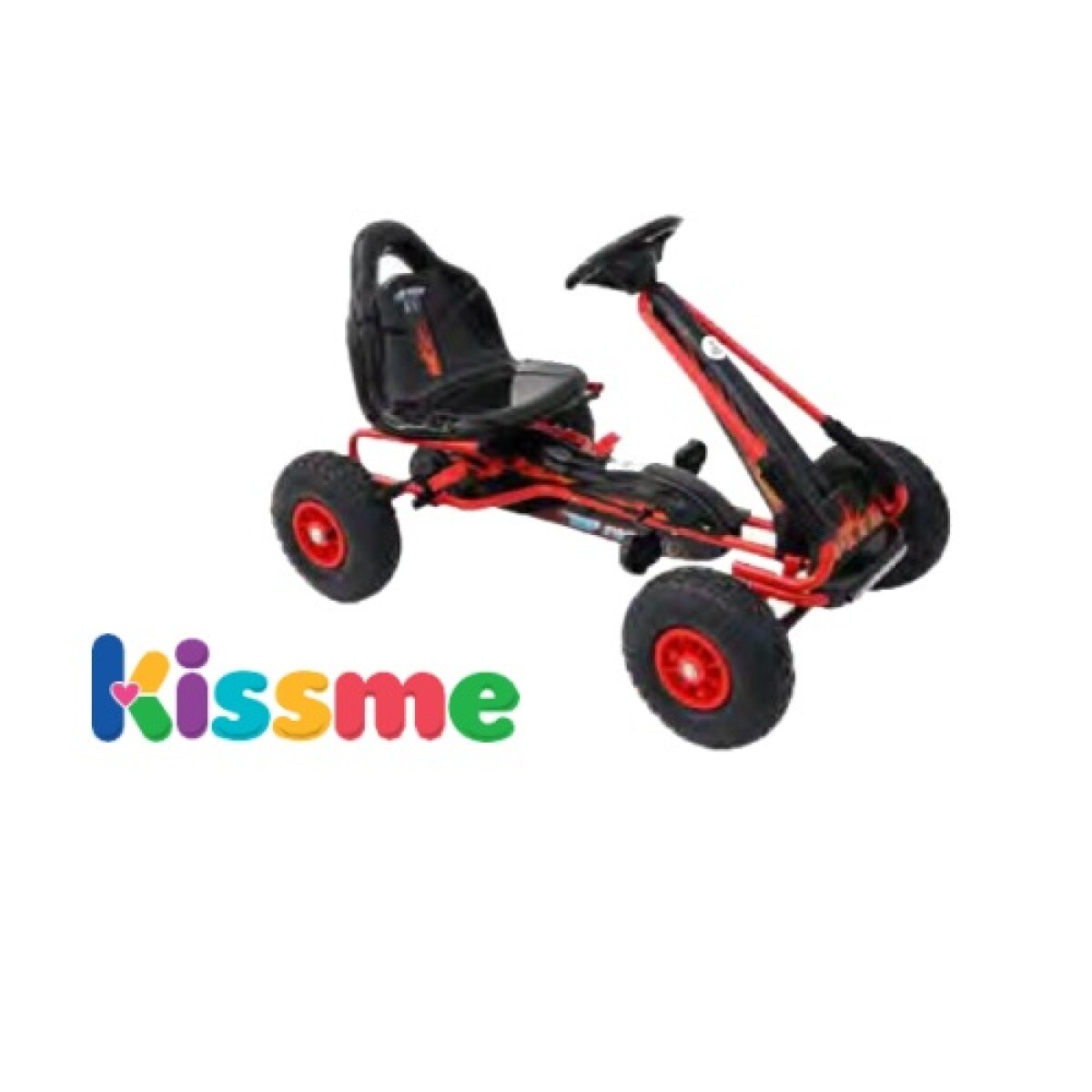 Kart a pedal 815 rojo 