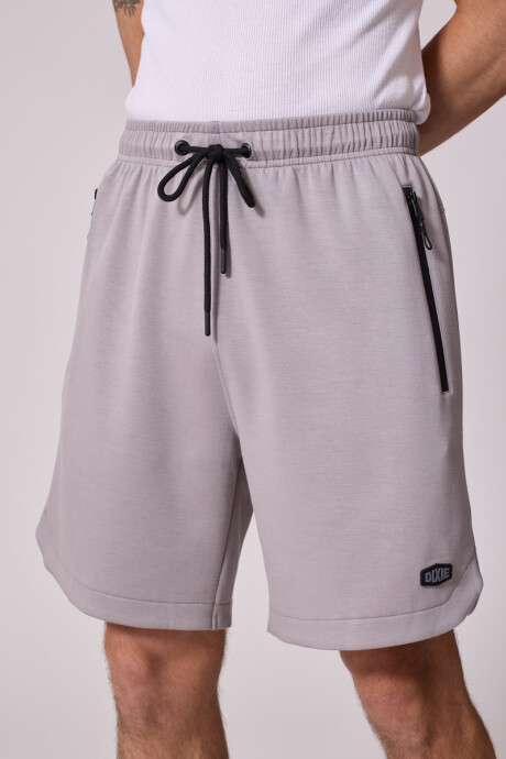 SHORT CAPERS26 DIXIE Gris Claro