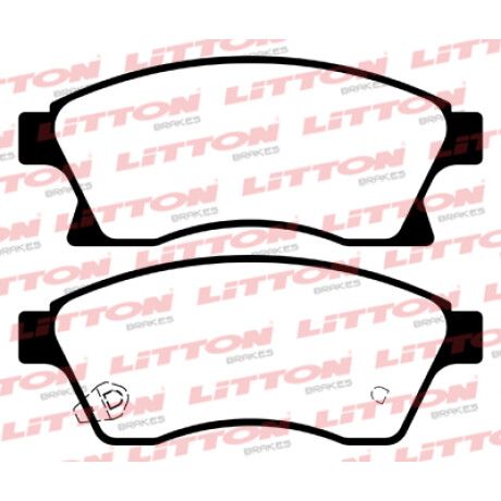 PASTILLAS DE FRENO CHEVROLET TRACKER-CRUZE-SONIC 09/ DELANTERA LITTON PASTILLAS DE FRENO CHEVROLET TRACKER-CRUZE-SONIC 09/ DELANTERA LITTON