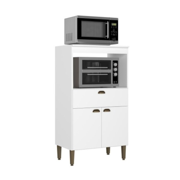 MULTIUSO PARA HORNO 70 CM 2 PUERTAS + 1 CAJON - BLANCO MULTIUSO PARA HORNO 70 CM 2 PUERTAS + 1 CAJON - BLANCO