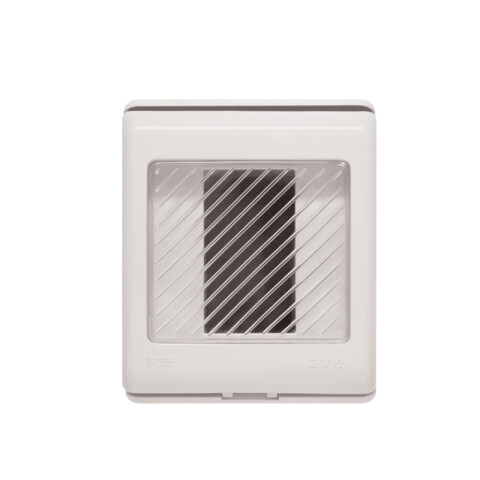 Caja exterior 1 módulo gris c/membrana - Ave C55631