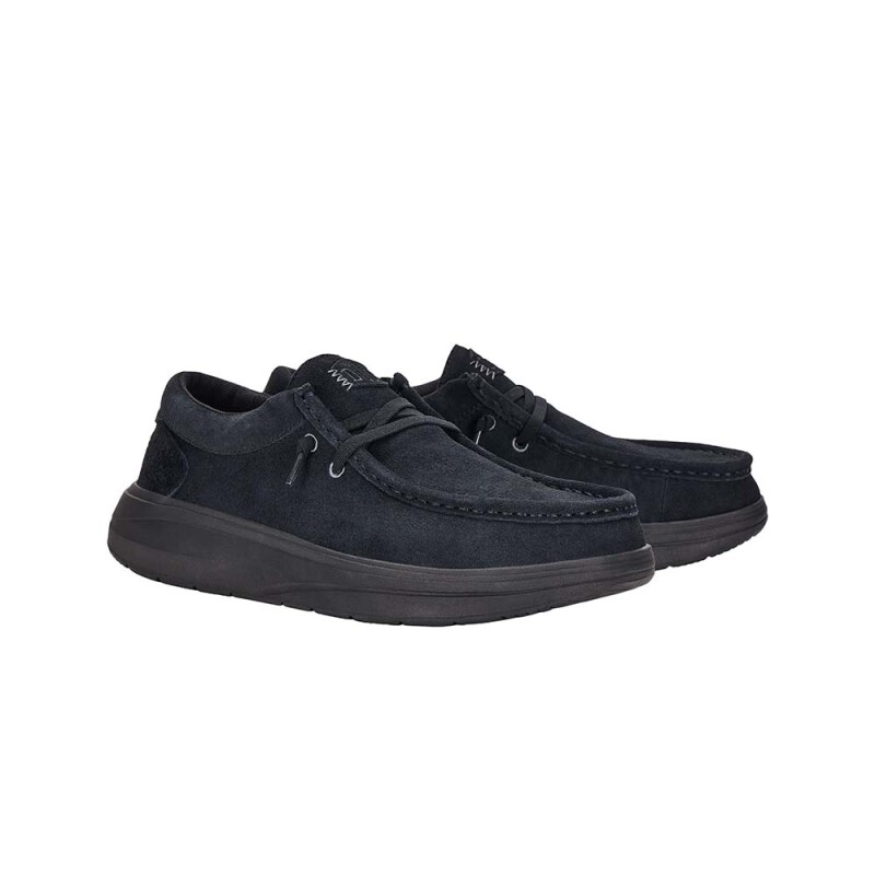 Wally COMF Suede - Hombre Black
