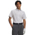 UA ArmourDry Printed Polo-WHT GRY-014