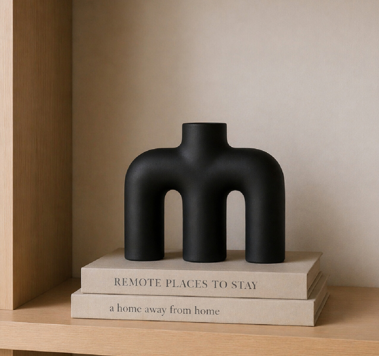 Jarrón Deco Milo - Black 