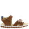 Sandalia de Niños Bibi Summer Roller Marrón Caramelo - Azul Marino