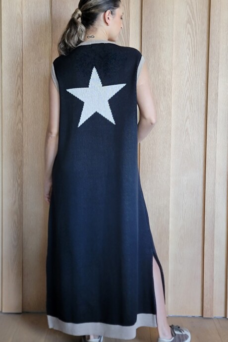 Vestido Cosmos Negro