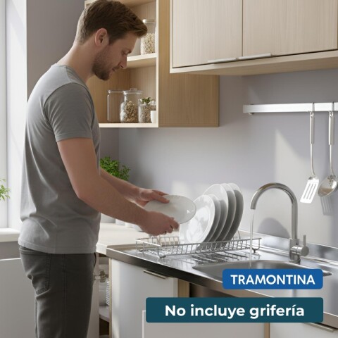 Bajo Mesada 120 cm 3 Puertas 2 Cajones y Aéreo 3 Puertas y Estantes Cocina Modular Gloria MDP 15mm y Pileta Tramontina Central Bajo Mesada 120 cm 3 Puertas 2 Cajones y Aéreo 3 Puertas y Estantes Cocina Modular Gloria MDP 15mm y Pileta Tramontina Central