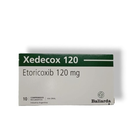Xedecox 120mg 10 Comprimidos Xedecox 120mg 10 Comprimidos