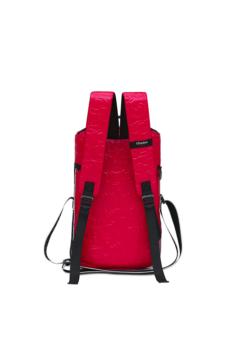 Mochila matera Las Oreiro Rojo