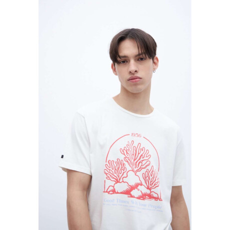 Remera Gunnar Off white