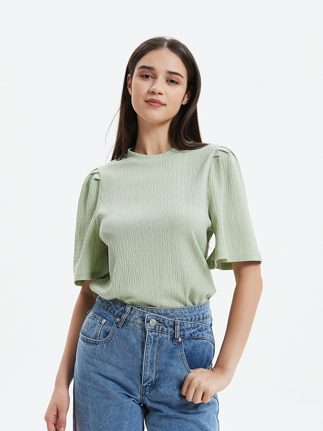 BLUSA VERA VERDE CLARO Guapa