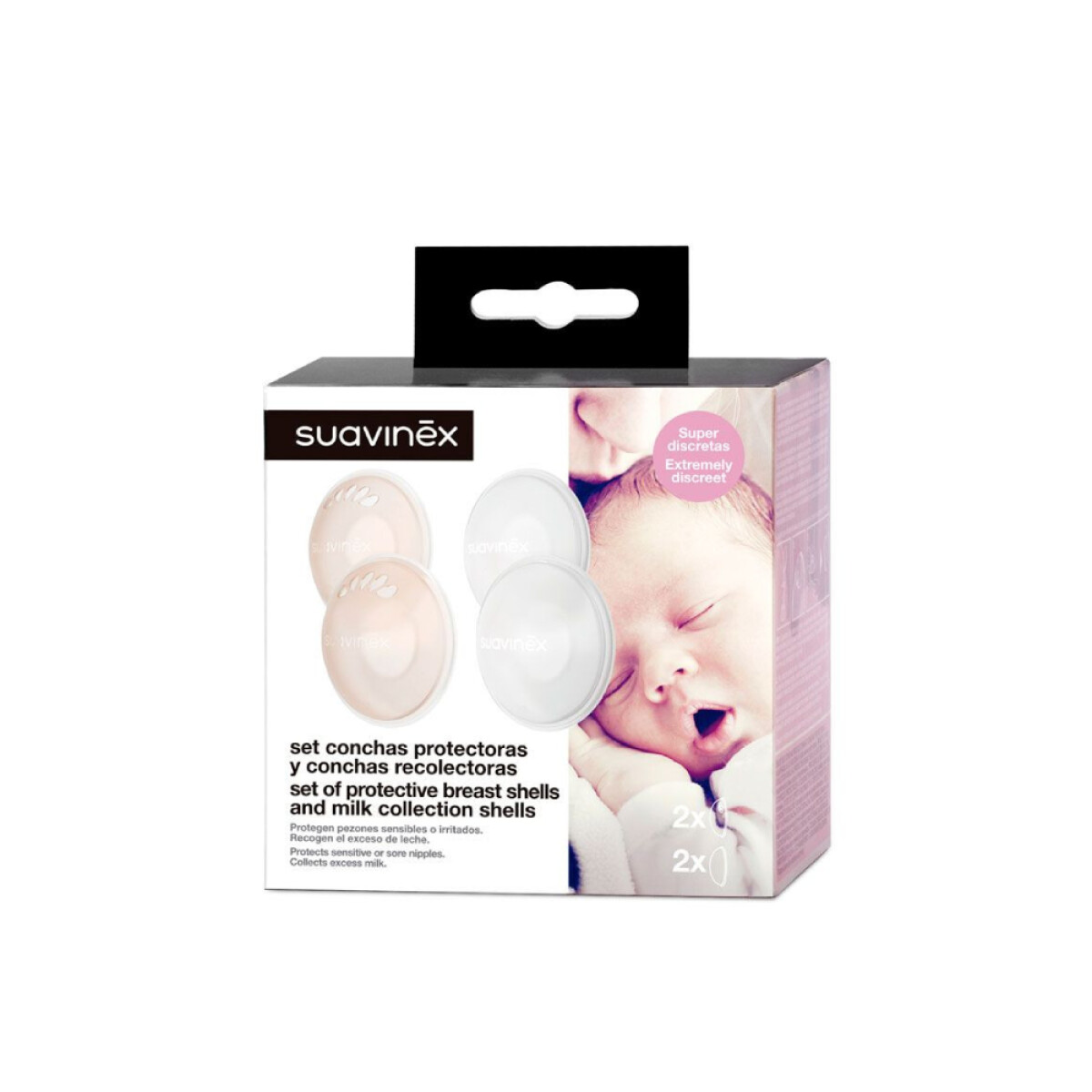 Protectores Mamarios y Recolector Leche Suavinex 