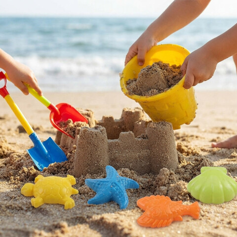 Set x7 Playero de Balde, Palas y Moldes U