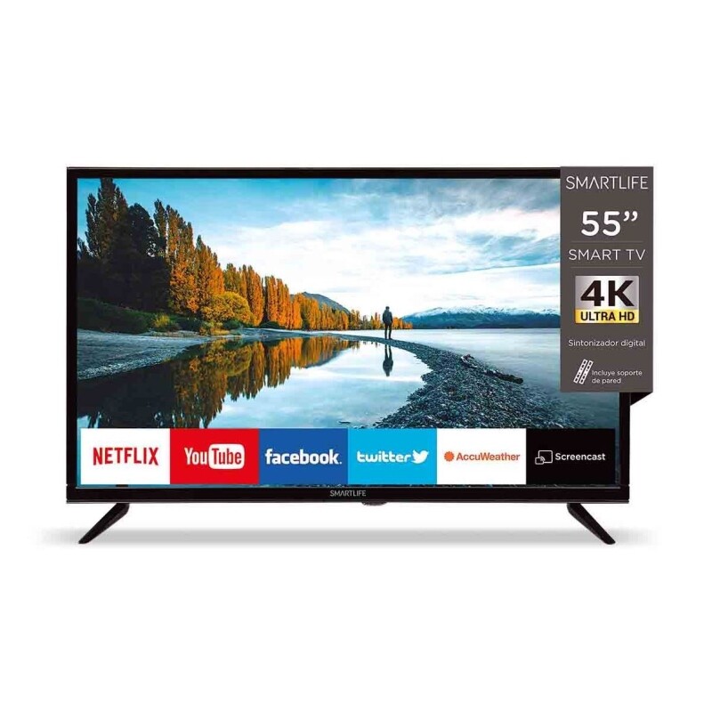 Tv Smart Smartlife 55" Ultra Hd 4k Unica