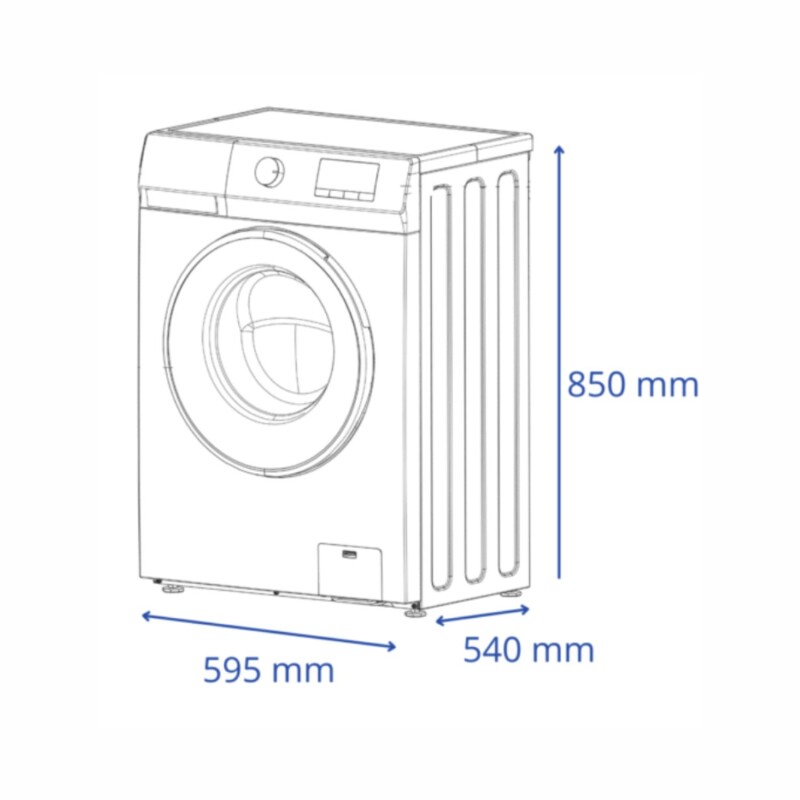 Lavarropas James - Inverter Silver Lr 8140 8kg Lavarropas James - Inverter Silver Lr 8140 8kg