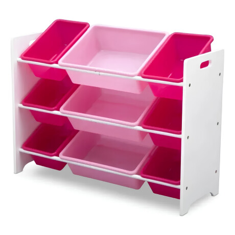 Organizado Infantil Disney C/9 compartimentos Blanco-Rosa Organizado Infantil Disney C/9 compartimentos Blanco-Rosa