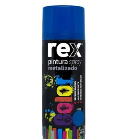 Pintura Aerosol Spray Colores Metalizados Secado Rápido Azul