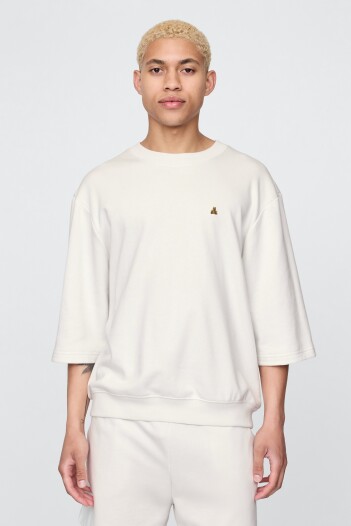 Remera Oversized Oso Brannan Hombre Carls Stone