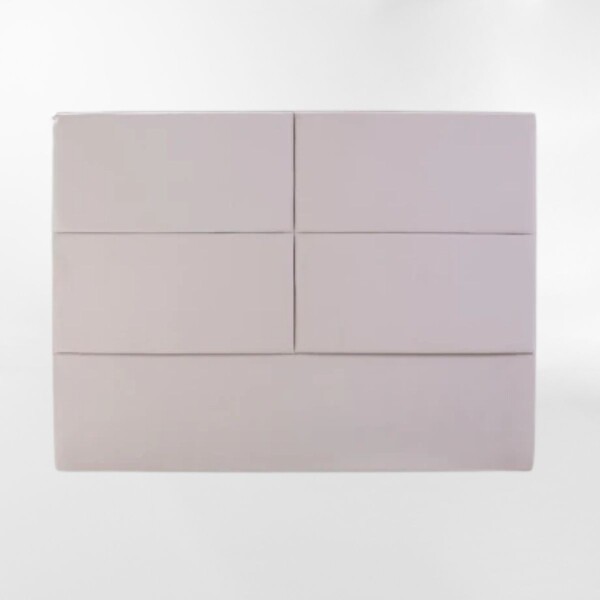 Respaldo de pared LOTUS GRIS - 2 PLAZAS