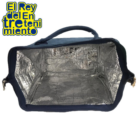 Bolso Lunchera Térmica Cartera Conservadora Aislante Azul