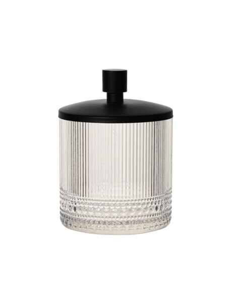 FRASCO VIDRIO C/TAPA D10x14CM CLAVO ACANALADO FRASCO VIDRIO C/TAPA D10x14CM CLAVO ACANALADO