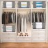 Pack X20 Organizador De Tela Funda Sabanas Mantas Acolchados Color Variante Gris