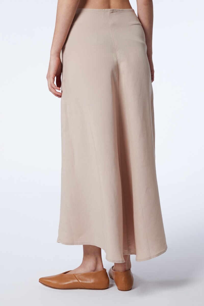 Falda Beige
