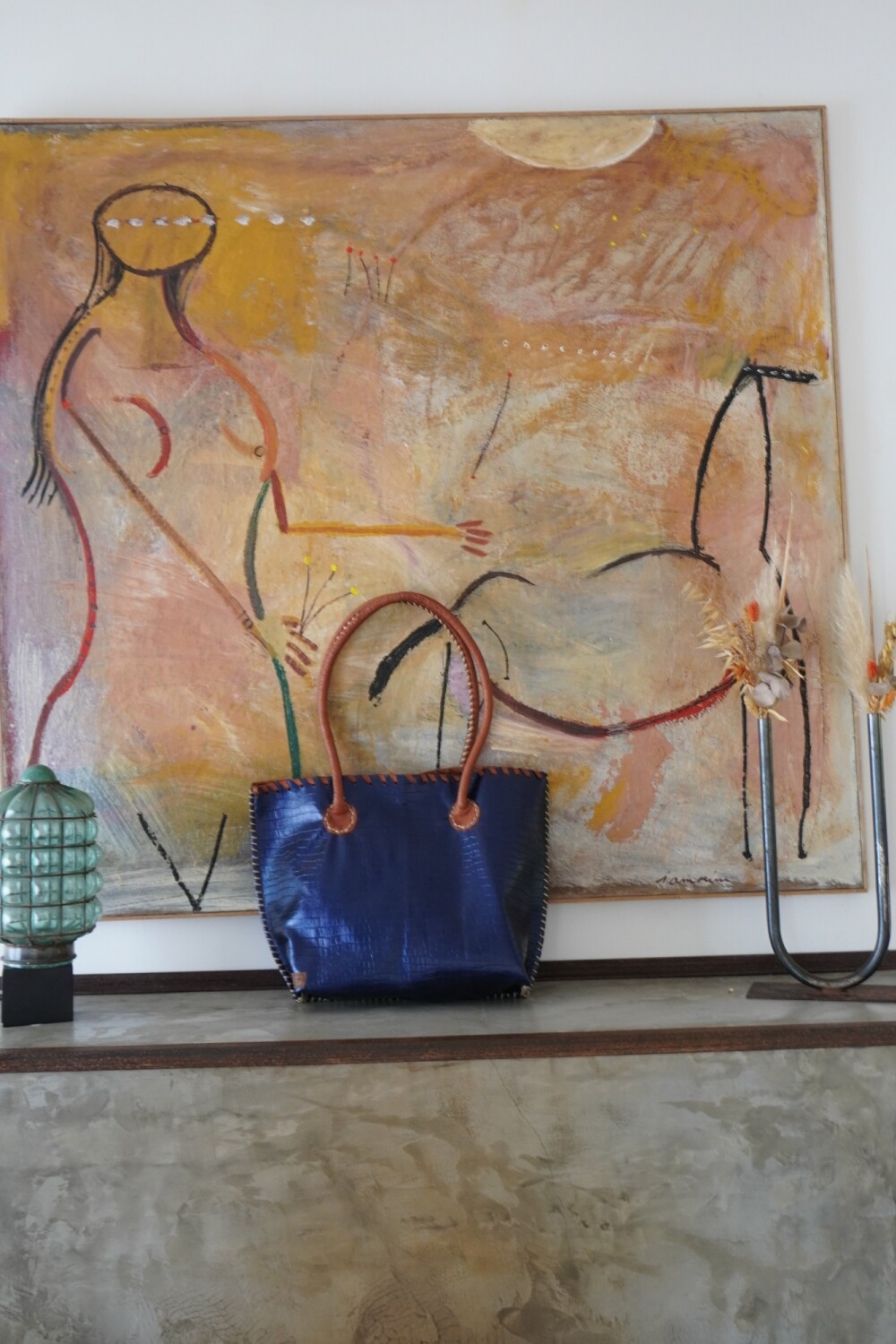 All Season Bag Shinny Blue