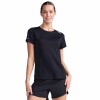 Polo Running Aero Tee Mujer Black/silver Reflective