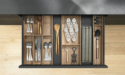 Organizador de cubiertos ambia line 500x300 madera Organizador De Cubiertos Ambia Line 500x300 Madera