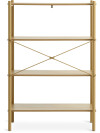 Estantería LINDVED 4 estantes color roble Estantería LINDVED 4 estantes color roble