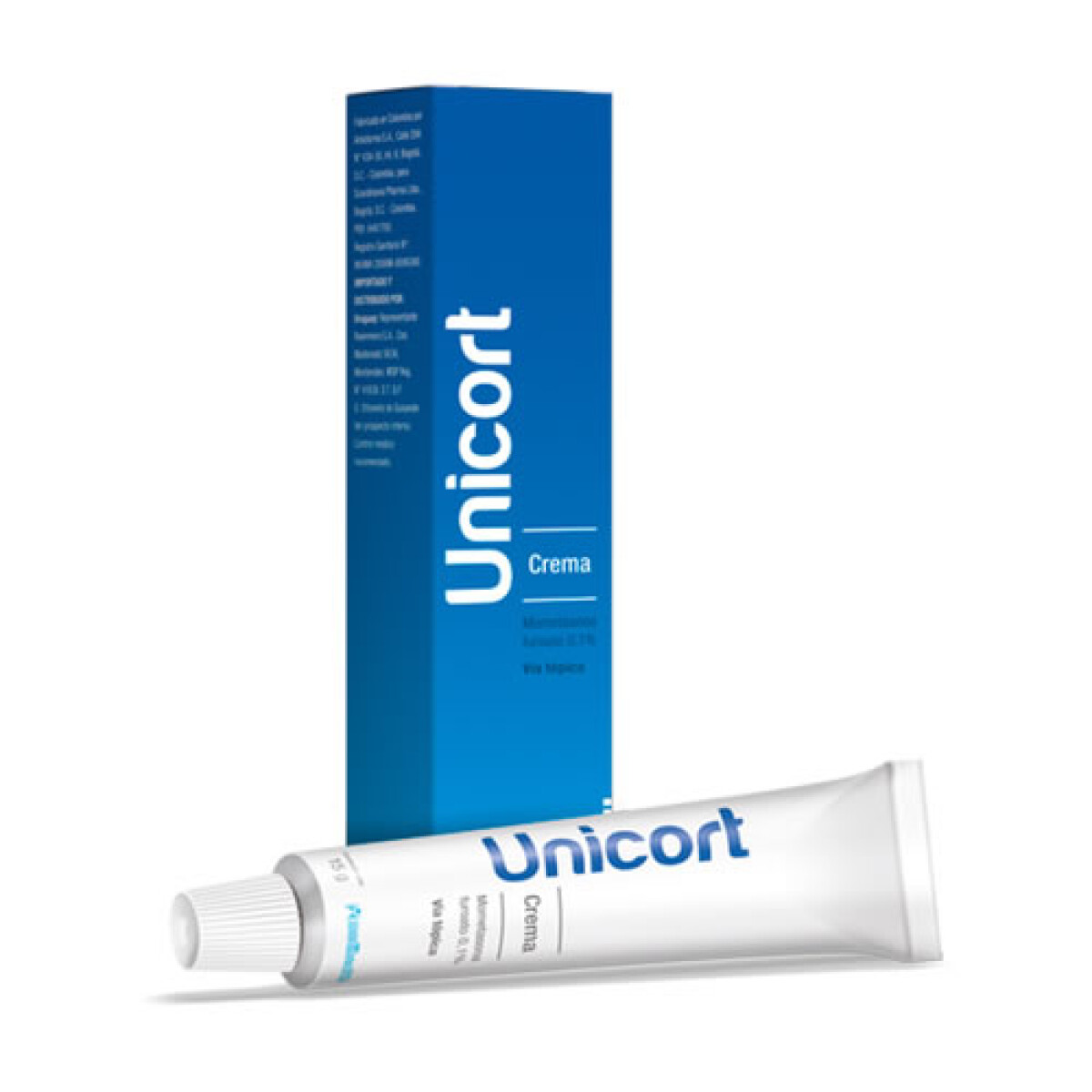Unicort Crema 15 g – Antiinflamatorio Tópico y Antialérgico Cutáneo 
