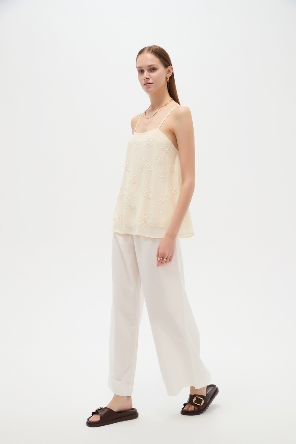 Musculosa Estelu Marfil / Off White